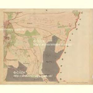 Beneschau - c0113-2-005 - Kaiserpflichtexemplar der Landkarten des stabilen Katasters