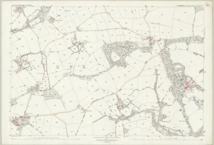 Cornwall LIX.7 (includes: Gorran; St Austell; St Ewe) - 25 Inch Map
