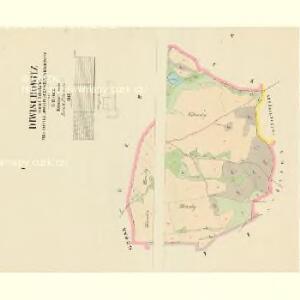 Diwischowitz - c1125-1-001 - Kaiserpflichtexemplar der Landkarten des stabilen Katasters