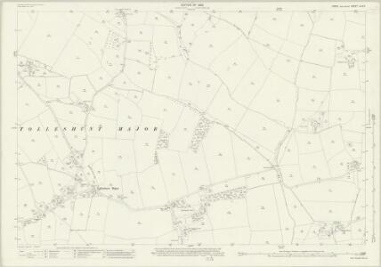 Essex (New Series 1913-) n LVI.3 (includes: Tolleshunt Darcy; Tolleshunt Major) - 25 Inch Map