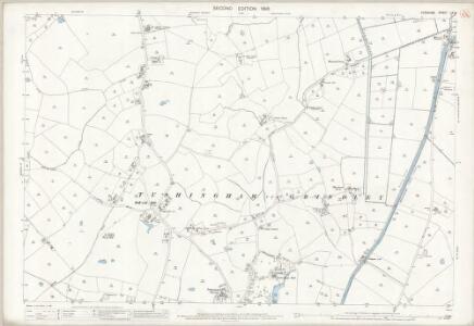 Cheshire LX.16 (includes: Bradley; Macefen; Marbury with Quoisley; Tushingham cum Grindley; Wirswall) - 25 Inch Map