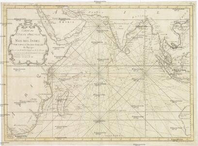 Carte de l'Ocean oriental ou Mer des Indes
