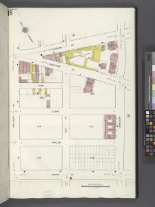 Queens V. 2, Plate No. 15 [Map bounded by Flushing Ave., Crescent, Grand Ave., Van Alst Ave.]