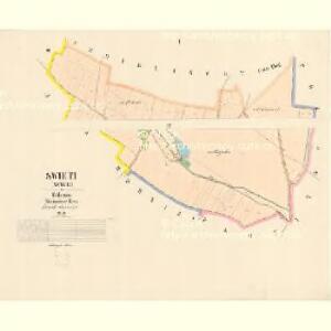 Swieti (Swietj) - c7613-1-001 - Kaiserpflichtexemplar der Landkarten des stabilen Katasters