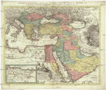 Estats de l'empire du Grand Seigneur des Turcs en Europe, en Asie, et en Afrique