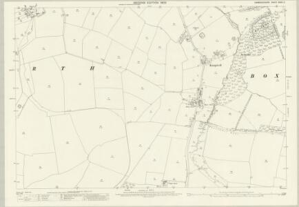Cambridgeshire XXXIX.5 (includes: Boxworth; Elsworth; Knapwell) - 25 Inch Map