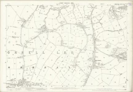 Lancashire XCIII.6 (includes: Orrell; Upholland; Wigan) - 25 Inch Map