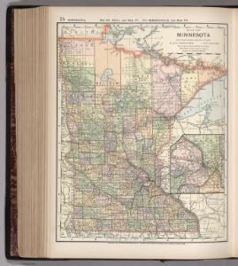 Map of Minnesota. 75