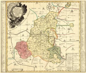 Accurate Geographische Delineation derer Aemmter Wittenberg und Graeffenhaynischen zur Chur Sachsen gehörig, und in Chur Creiß gelegen