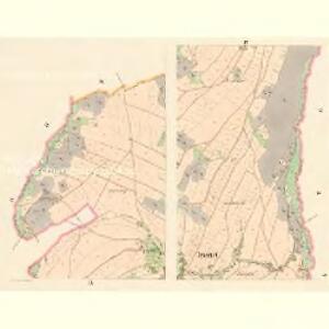 Jessenei (Jeseney) - c2853-1-003 - Kaiserpflichtexemplar der Landkarten des stabilen Katasters