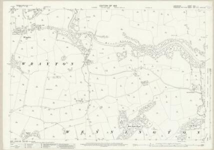 Lancashire XXVI.1 (includes: Bentham; Cantsfield; Melling With Wrayton; Wennington) - 25 Inch Map