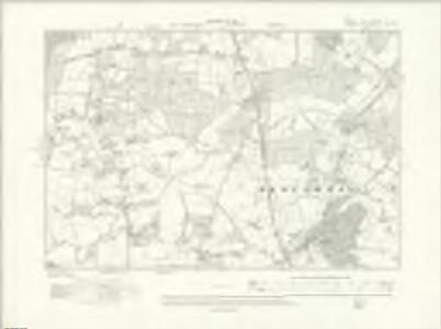 Sussex XL.SW - OS Six-Inch Map