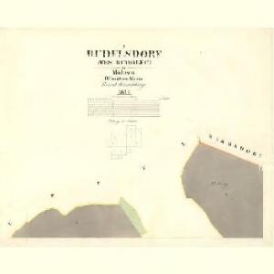 Rudelsdorf (Wes Rudolec) - m2641-1-001 - Kaiserpflichtexemplar der Landkarten des stabilen Katasters