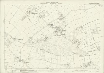 Hertfordshire XXXVIII.7 (includes: Abbots Langley; Kings Langley; Sarratt; Watford Rural) - 25 Inch Map