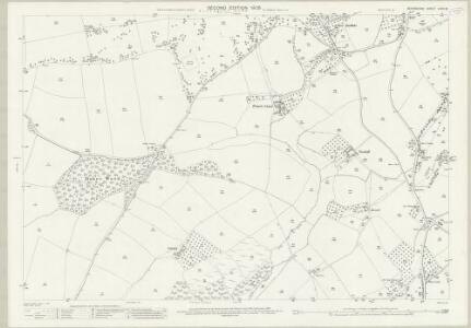 Devon LXVIII.8 (includes: Broad Clyst; Poltimore; Rewe) - 25 Inch Map