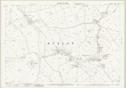 Cheshire XLVII.7 (includes: Clotton Hoofield; Foulk Stapleford; Huxley) - 25 Inch Map