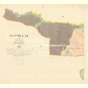 Battelau - m0040-1-001 - Kaiserpflichtexemplar der Landkarten des stabilen Katasters