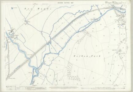 Essex (1st Ed/Rev 1862-96) XL.11 (includes: Hoddesdon; Roydon; Stanstead Abbots) - 25 Inch Map