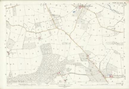 Herefordshire XXVI.10 (includes: Burghill; Canon Pyon; Wellington) - 25 Inch Map