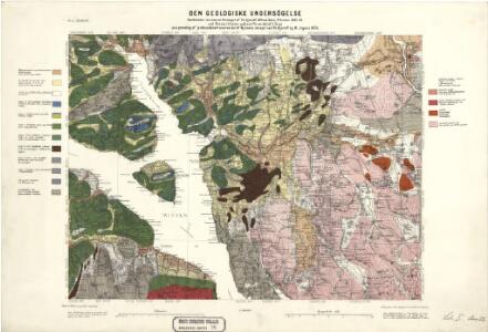 Geologiske kart 26: Den geologiske Undersøgelse, Hamar