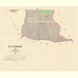 Kunersdorf - c3717-1-003 - Kaiserpflichtexemplar der Landkarten des stabilen Katasters