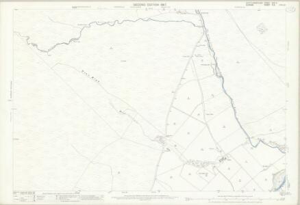 Northumberland (Old Series) CVIII.4 (includes: Espershields; Shotley High Quarter) - 25 Inch Map