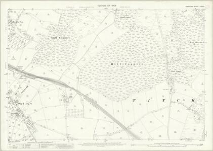 Hampshire and Isle of Wight LXXIV.3 (includes: Curbridge; Fareham) - 25 Inch Map