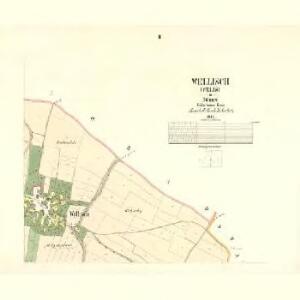 Wellisch (Weliš) - c8380-1-002 - Kaiserpflichtexemplar der Landkarten des stabilen Katasters