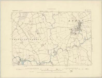 Northamptonshire LIV.NW - OS Six-Inch Map