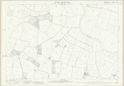 Shropshire XXXIII.1 (includes: Alberbury With Cardeston; Bausley; Montford) - 25 Inch Map
