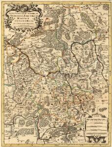 Partie Orientale du Temporel de l'Archevesché et Eslectorat de Mayence et le Comté de Reineck