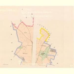 Rozhowitz - c6581-1-002 - Kaiserpflichtexemplar der Landkarten des stabilen Katasters