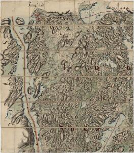 Jegerkorps nr 19: Kart over Idd, Enningdal og Aremark sogn, del 1