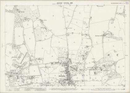 Buckinghamshire LII.12 (includes: Burnham) - 25 Inch Map