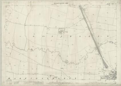 Rutland IX.10 (includes: Brooke; Egleton; Gunthorpe; Hambleton; Manton; Martinsthorpe) - 25 Inch Map