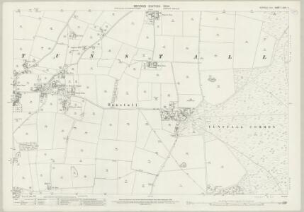 Suffolk LXVIII.4 (includes: Tunstall; Wantisden) - 25 Inch Map