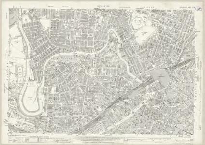Lancashire CIV.6 (includes: Manchester; Salford) - 25 Inch Map