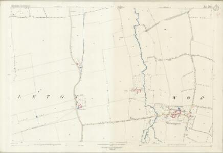 Gloucestershire XIII.3 (includes: Aston Somerville; Dumbleton; Sedgeberrow; Toddington) - 25 Inch Map