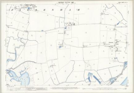 Essex (1st Ed/Rev 1862-96) LXXI.9 (includes: Paglesham) - 25 Inch Map