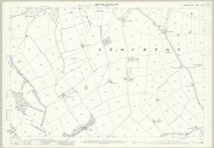 Warwickshire LVII.6 (includes: Cherington; Long Compton; Stourton; Whichford) - 25 Inch Map