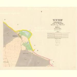 Neuhof (Nowedwory) - c5262-1-002 - Kaiserpflichtexemplar der Landkarten des stabilen Katasters