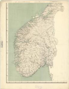 Spesielle kart 63: Pflanzengeographische Karte Über Das Königreich Norwegen, blad 4