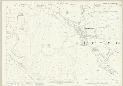 Yorkshire LXVIII.11 (includes: Constable Burton; Harmby; Leyburn; Middleham; Spennithorne) - 25 Inch Map