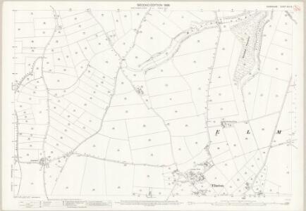 Derbyshire XIX.15 (includes: Bolsover; Clowne; Elmton) - 25 Inch Map