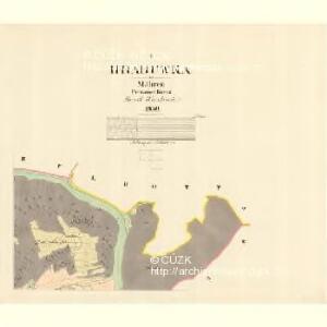 Hrabůwka - m0879-1-002 - Kaiserpflichtexemplar der Landkarten des stabilen Katasters