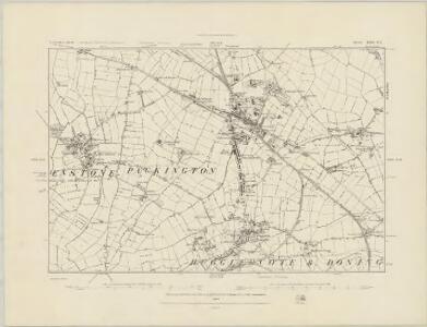 Leicestershire XXII.SE - OS Six-Inch Map