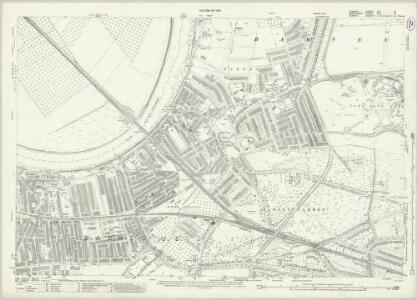 London (1915- Numbered sheets) VIII.6 (includes: Barnes; Mortlake; Wandsworth Borough) - 25 Inch Map