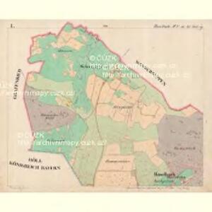 Haselbach - c4128-3-001 - Kaiserpflichtexemplar der Landkarten des stabilen Katasters