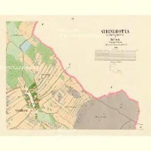 Steinlhotta (Kamenalhotta) - c3017-1-003 - Kaiserpflichtexemplar der Landkarten des stabilen Katasters