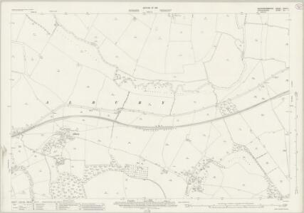 Buckinghamshire XXXVI.1 (includes: Great Haseley; Shabbington; Tiddington with Albury) - 25 Inch Map
